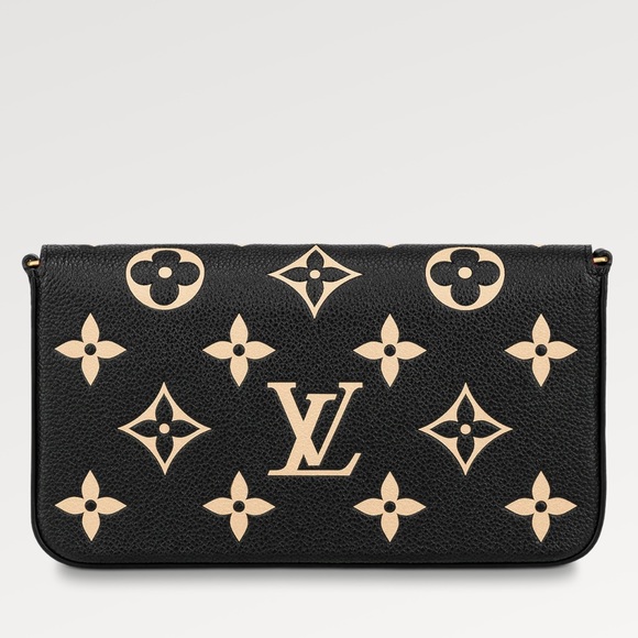 Louis Vuitton FÉLICIE POCHETTE  Bicolor Monogram Empreinte Leather - Picture 5 of 13